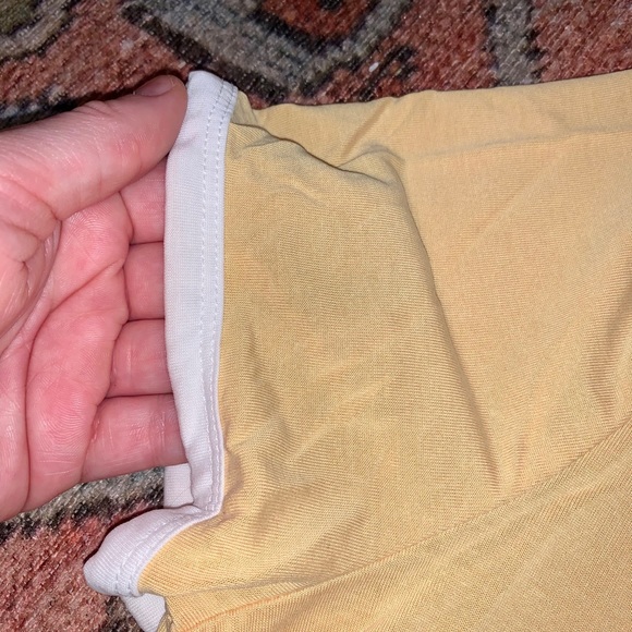 Yellow Basic Top - Picture 3 of 4